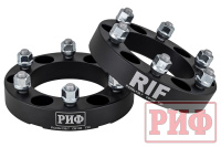 Проставки колёсные РИФ 6x139,7, ЦО 108 мм, толщина 30 мм, 12x1,5 (2 шт.)