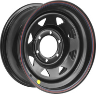 Распродажа  Диск колёсный стальной УАЗ 16x8 5x139,7 d110 ET-19 черный №86B (86) компл. 4-е шт.