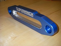 Аллюминиевый стандартный клюз для синтетического троса Superwinch