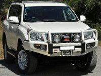 Бампер передний DELUXE с парктрониками для Toyota Land Cruiser Prado 150 ARB