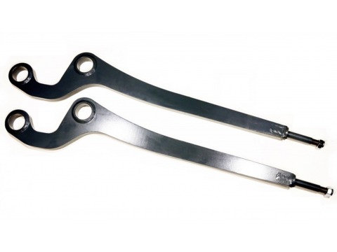 Продольные рычаги передней подвески УАЗ для установки мостов Ниссан Патрол 60/61 под лифт +50 мм (комплект 2 штуки) из массива