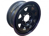 Распродажа Б/У Диск колесный стальной штампованный ORW 20B, 6x139.7, 17x7, ET30, ЦО 110, черный