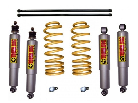 Лифт-комплект усиленной подвески Tough Dog для Toyota Land Cruiser 100 Дизель (Средняя нагрузка 300кг постоянно)