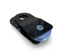 Блок усиления (полиспаст) 10т. с тавотницей (черный)