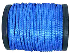 Синтетический трос D - 10 мм ( синий, нагрузка - 10 000 кгс.)