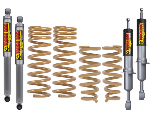 Лифт-комплект усиленной подвески Tough Dog для Mitsubishi Pajero Sport 2015-(Средняя нагрузка до 300кг) 20мм