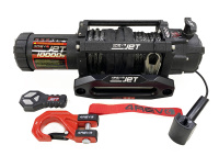 Лебедка автомобильная 4REVO JET 10000s 12В (Синтетический трос)