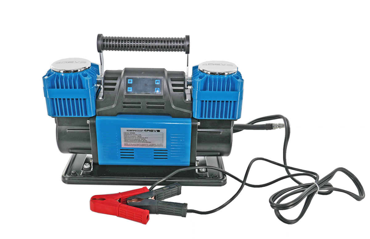 Компрессор 4REVO, 300л/мин (цифровой манометр)