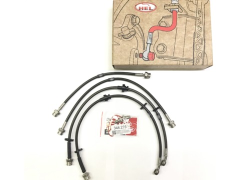 Suzuki Jimny 2019 - (Лифт 50 мм). Комплект из 4 армированных тормозных шлангов