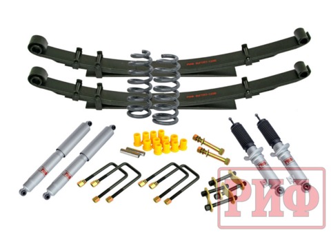 Лифт-комплект РИФ газовый Mitsubishi L200 2005-2015 лифт 30 мм мягкий