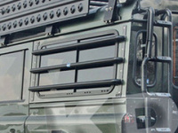 Защита боковых окон алюминиевая Land Rover Defender