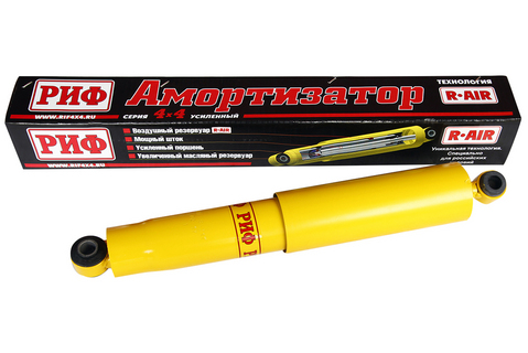 Амортизатор РИФ задний масляный Mitsubishi Pajero Sport 1,2 и Pajero 1 (1998-1991) лифт 50 мм