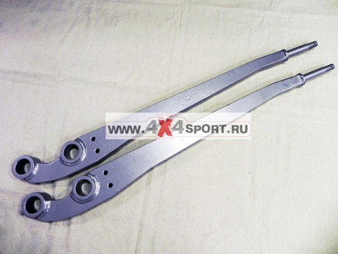 Продольные рычаги передней подвески УАЗ Хантер/ Патриот +10мм +3 гр из массива