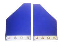 Брызговики JAOS универсальные 38x25 (синие)