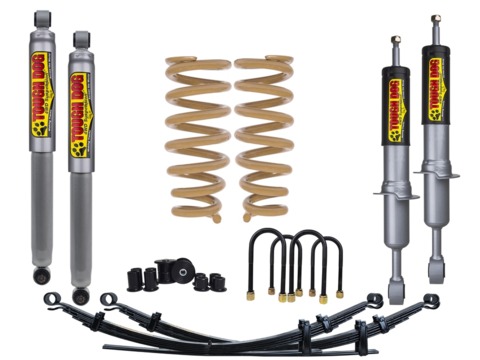 Лифт-комплект усиленной подвески Tough Dog 40мм для Toyota Hilux Revo 2015- (Тяжелая нагрузка 500кг постоянно)