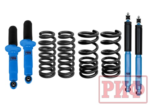 Лифт-комплект РИФ Mitsubishi Pajero III-IV 5 дверей лифт 40 мм дизель 3,2 (Арктика, жёсткий)