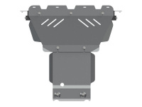 Защита картера Jeep Grand Cherokee WK2 2010-2013, 2013-2022 (Алюминий 5мм)