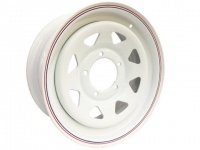 Диск колесный стальной штампованный ORW 54W, 5x150, 17x8, ET+25, ЦО 110, Белый