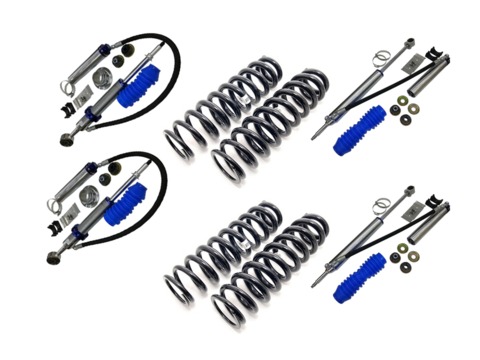 Лифт-комплект усиленной подвески (регулируемая) Terrain Tamer для Toyota Land Cruiser 200 (Легкая нагрузка 0-300кг)