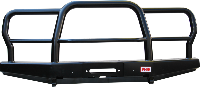 Бампер РИФ передний УАЗ Хантер универсальный усиленный с трубным кенгурином