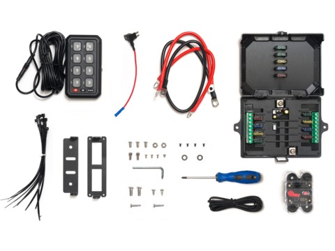 Блок управления 8 канальный RGB