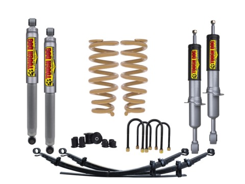 Лифт-комплект усиленной подвески Tough Dog 40мм для Toyota Hilux Revo 2015- (Средняя нагрузка 300кг постоянно)