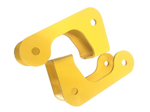 Кастор платы УАЗ Патриот, Хантер под лифт 50 мм (Желтые)