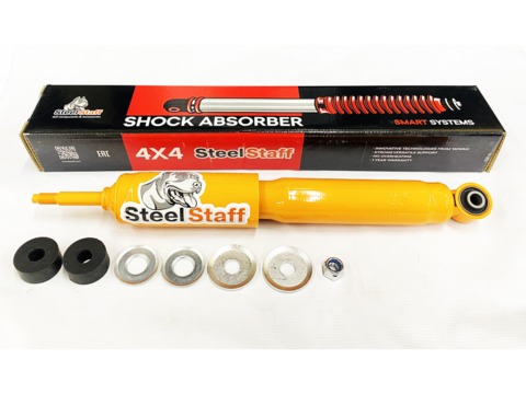 Амортизатор SteelStaff передний Toyota Land Cruiser 100 лифт 25 мм NitroGas