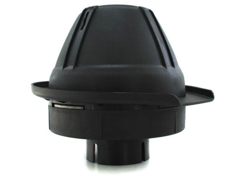 Насадка на шноркель черная "циклон" грибовидная 3.0 дюйма (76мм)