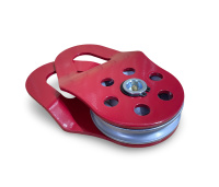 Блок усиления (полиспаст) 10т. с тавотницей (красный)