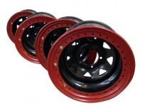 Распродажа Диски колесные стальные штампованные с бедлоком ORW 102B, 5x139.7, 15x8, ET-40, ЦО 110, черный