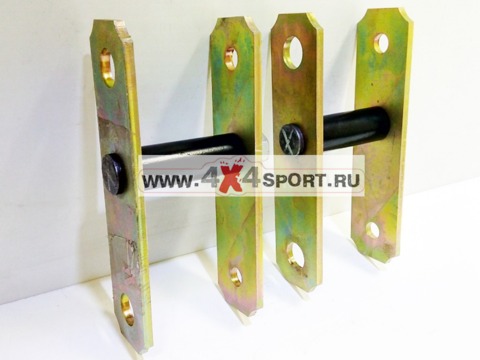 Серьга усиленная УАЗ Патриот 200*50 на лифт 30 мм (пара)