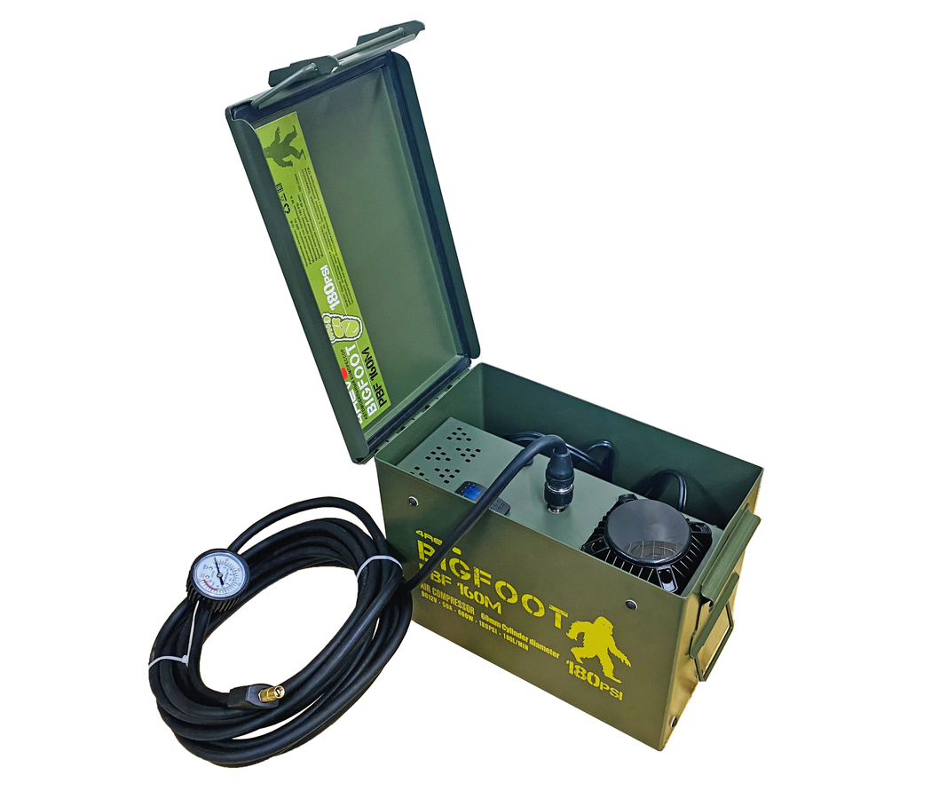 Компрессор в боксе 4REVO "Big Foot" 160л/мин