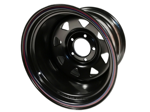 Диск колесный стальной штампованный ORW 58B, 5x150, 17x12, ET-55, ЦО 110, черный