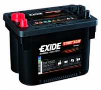 Стартерная аккумуляторная батарея EXIDE EM1000