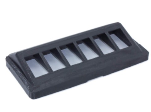 Панель под клавиши для Toyota Hilux 2015- (Черная)