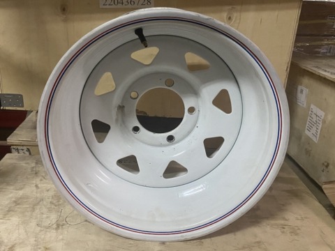 (УЦЕНКА) Диск колесный стальной штампованный ORW 94W, 5x139.7, 16x8, ET-40, ЦО 110, белый