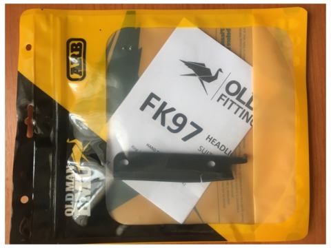 Кронштейн для переноса тяги корректора фар (под лифт 40мм) Suzuki Jimny с 2018-