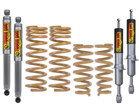 Лифт-комплект усиленной подвески Tough Dog 40мм для Toyota Fortuner 2015- (Легкая нагрузка 0-300кг)