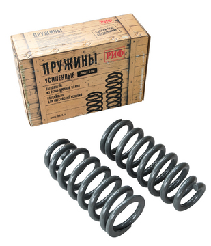Пружины РИФ задние Mitsubishi Pajero Sport (с 2009 г.в.) нагрузка 0-250 кг, лифт 40мм
