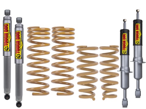 Лифт-комплект усиленной подвески Tough Dog для Toyota Land Cruiser Prado 95 (Средняя нагрузка 0-300кг)