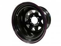 Диск колесный стальной штампованный ORW 28B, 6x139.7, 16x12, ET-55, ЦО 110, черный