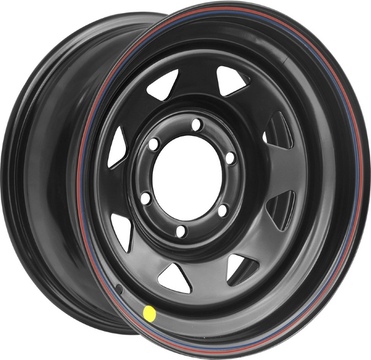 Распродажа  Диск колёсный стальной УАЗ 16x8 5x139,7 d110 ET-19 черный №86B (86) компл. 4-е шт.