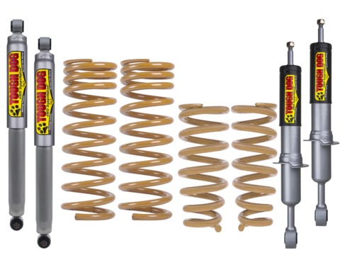 Лифт-комплект усиленной подвески Tough Dog для Toyota Land Cruiser Prado 150 SWB (Тяжелая нагрузка 300кг постоянно)