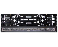 Фара рамка ближнего света с дхо белым/желтым с проводкой 100W