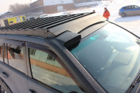 Багажник экспедиционный STC Toyota Land Cruiser Prado 150 под аэродинамический шноркель