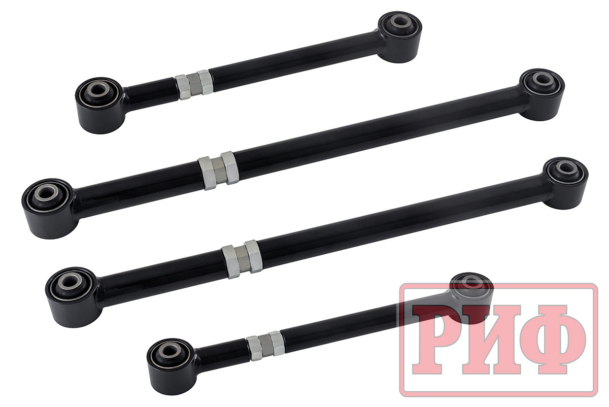 Тяги заднего моста РИФ регулируемые Toyota Land Cruiser 80/105 (4 шт.)