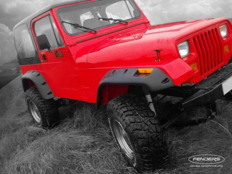 Расширители колёсных арок для Jeep Wrangler ( YJ )