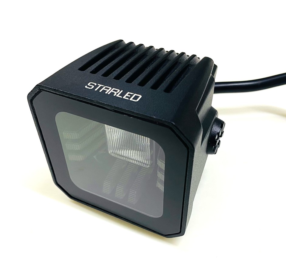 Фара светодиодная рабочего света (водительский свет) 25W + ДХО (9-32v)