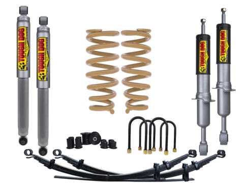 Лифт-комплект усиленной подвески Tough Dog для Toyota Hilux 2005-2015 40мм (Тяжелая нагрузка 500кг постоянно)